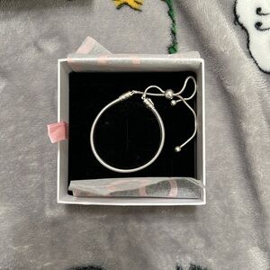 Pandora Moments Snake Chain Slider Bracelet